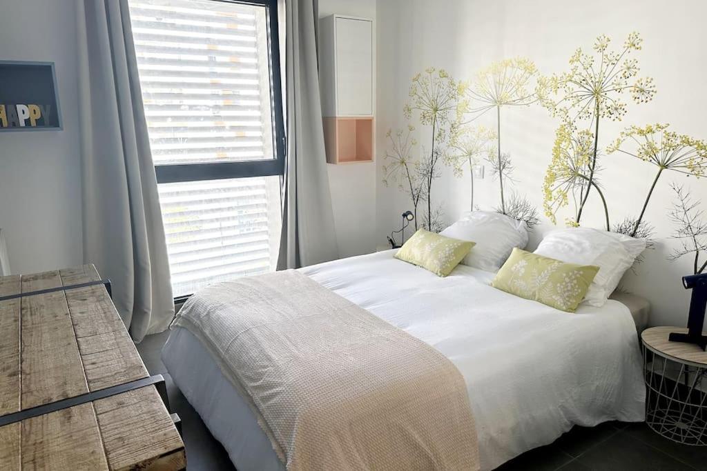 מונפלייה Bel Appart Design 2Ch, Mairie, Pkg, Wifi, Terrasse, Port Marianne מראה חיצוני תמונה