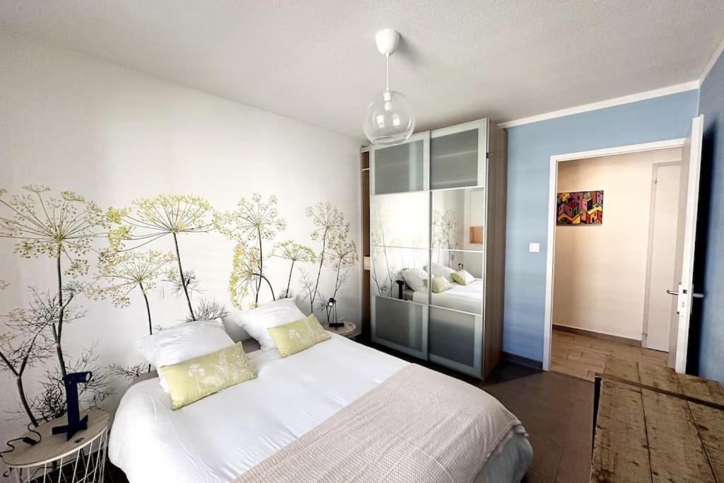 מונפלייה Bel Appart Design 2Ch, Mairie, Pkg, Wifi, Terrasse, Port Marianne מראה חיצוני תמונה