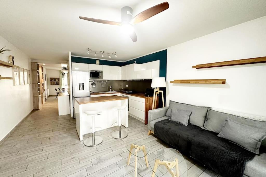 מונפלייה Bel Appart Design 2Ch, Mairie, Pkg, Wifi, Terrasse, Port Marianne מראה חיצוני תמונה