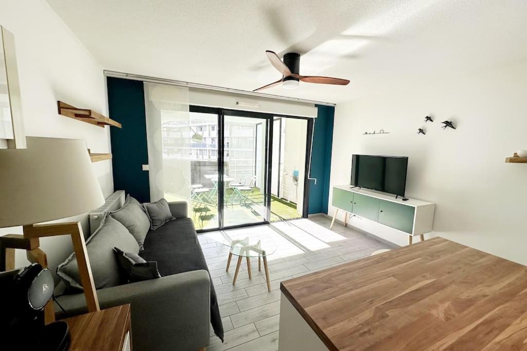 מונפלייה Bel Appart Design 2Ch, Mairie, Pkg, Wifi, Terrasse, Port Marianne מראה חיצוני תמונה