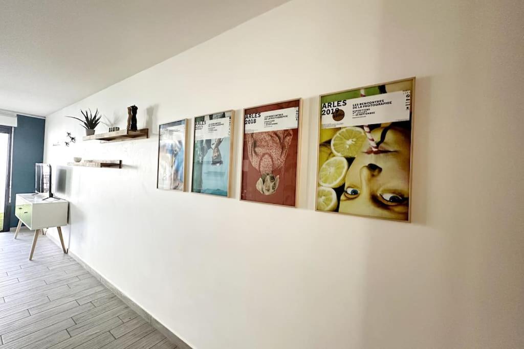 מונפלייה Bel Appart Design 2Ch, Mairie, Pkg, Wifi, Terrasse, Port Marianne מראה חיצוני תמונה