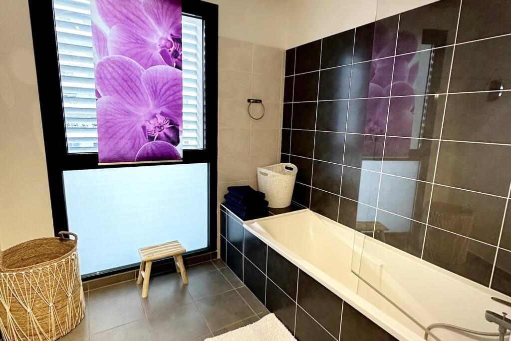 מונפלייה Bel Appart Design 2Ch, Mairie, Pkg, Wifi, Terrasse, Port Marianne מראה חיצוני תמונה